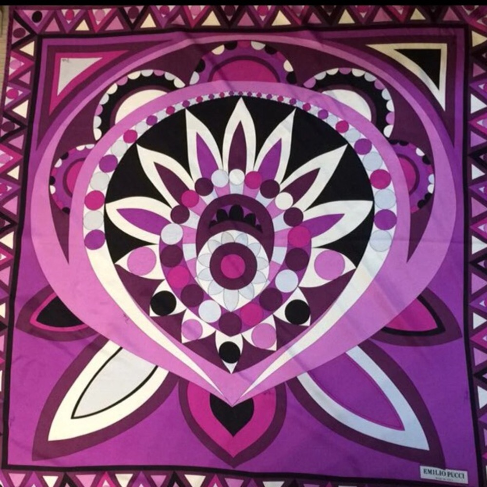 Emilio Pucci Silk Scarf